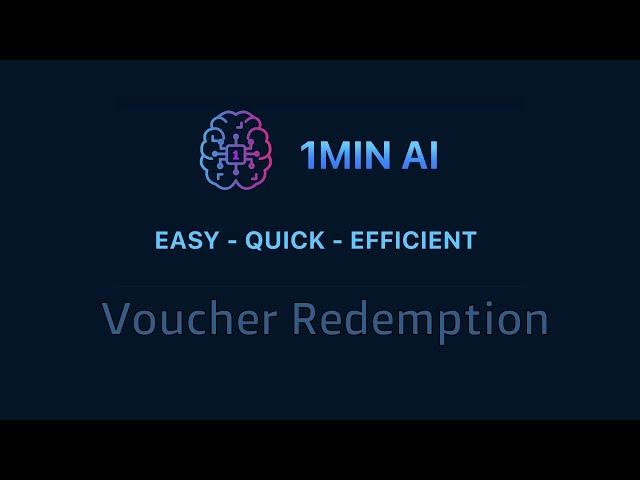  1min.AI | Redeem Voucher