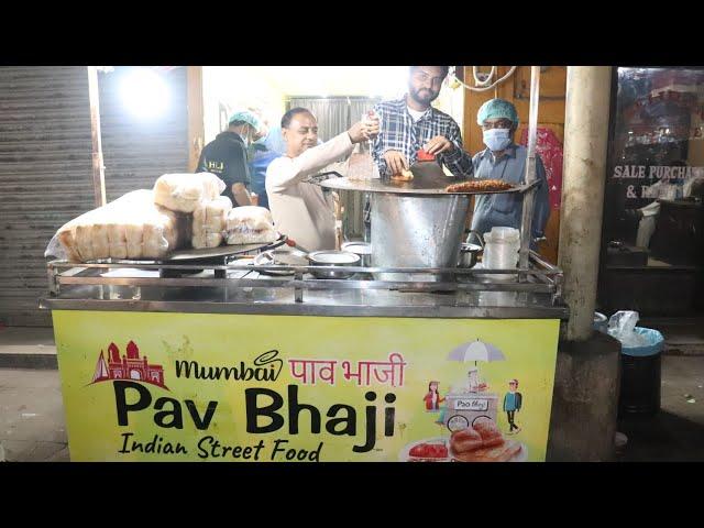 Mumbai Pav Bhaji in Pakistan| Pakistani Pav Bhaji in Kharadar Karachi | Pakistani Street Food