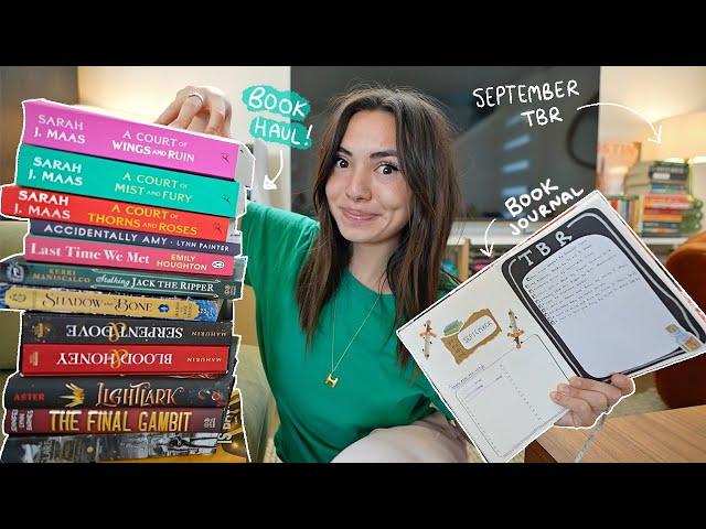 THE ULTIMATE BOOK VIDEO | book shopping, September tbr, haul, & reading journal