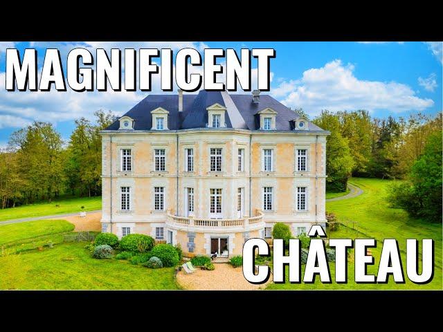 Exploring a Magnificent Château near Angers, with Leggett - REF: A26323MNL49