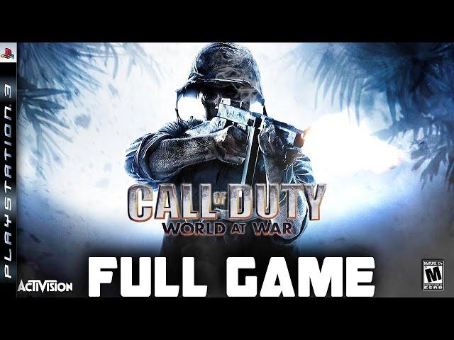 Call of Duty World At War -Full  PS3 Gameplay Walkthrough | FULL GAME Longplay