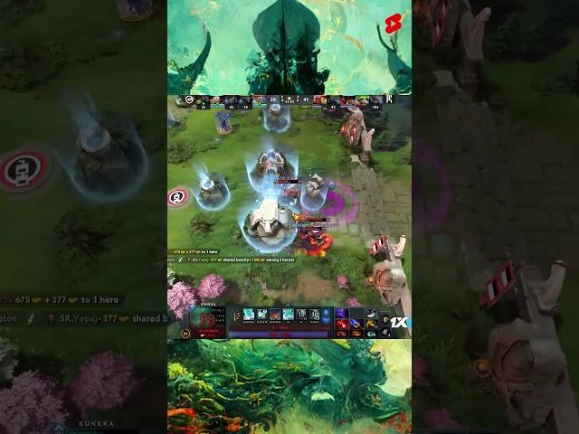 Top level NA Dota in 2024 - Fountain dive #dota2 #киберshorts
