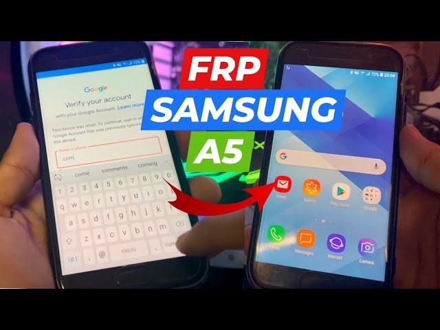 Samsung A5 Frp Bypass || A520F Google Account Remove