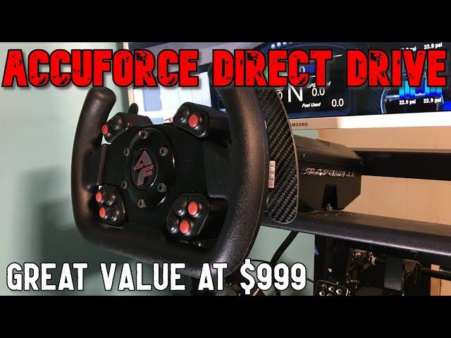 AccuForce Direct Drive Wheel - Great Value at $999! (Review)