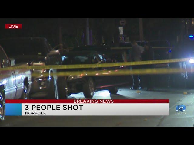 3 injured in Norfolk shooting on Corprew Ave.