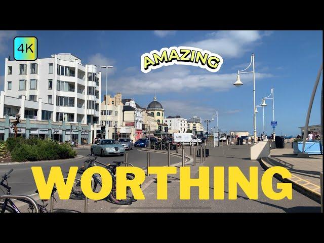 Worthing England |Worthing Pier |Worthing Beach 4K