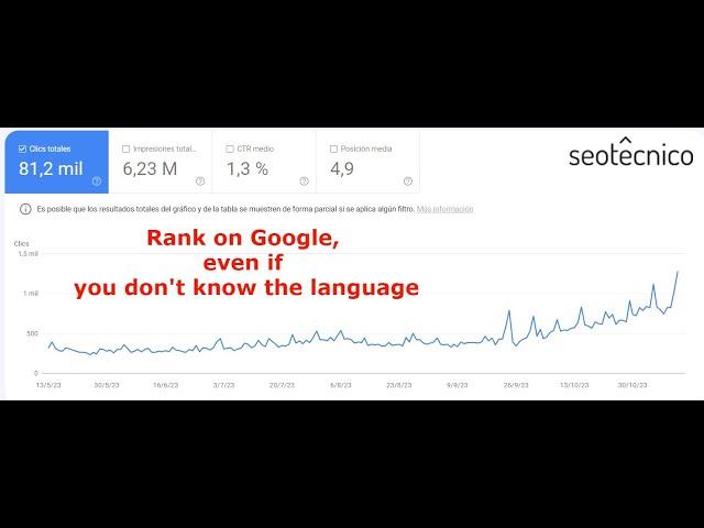 2X Organic Growth - How to rank a German site - Semantic SEO