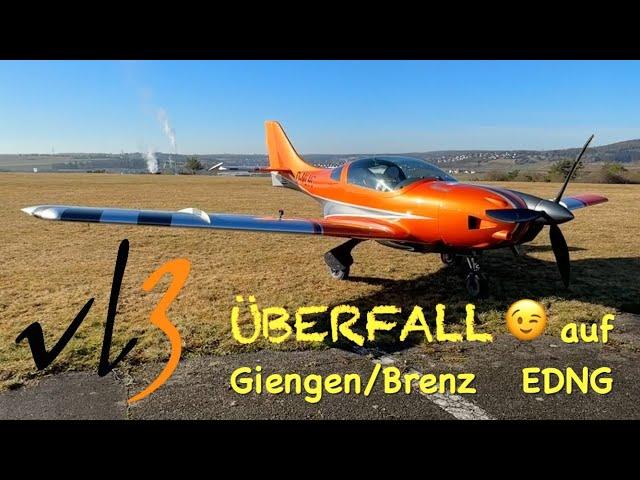 Mit der VL3 nach Giengen/Brenz | Ultraleichtflugzeug | 915iS