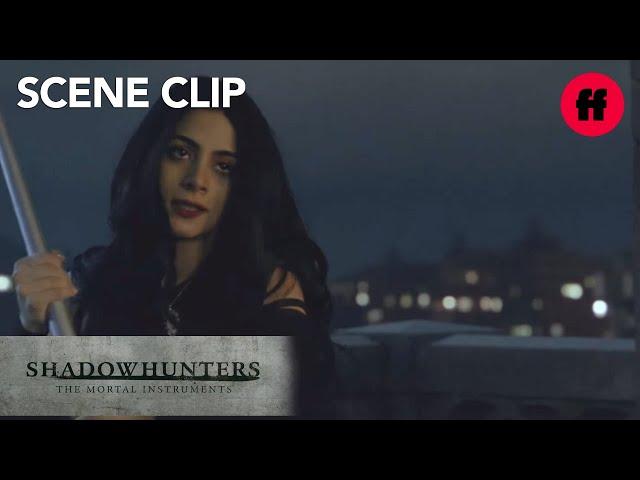 Shadowhunters | Season 2, Episode 10: Izzy Saves Alec and Aldertree | Freeform