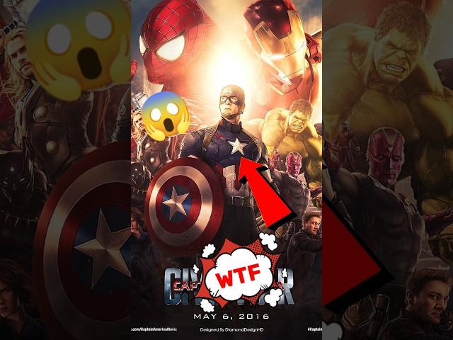 Did You Notice This in Captain America Civil War  || #shorts #marvel