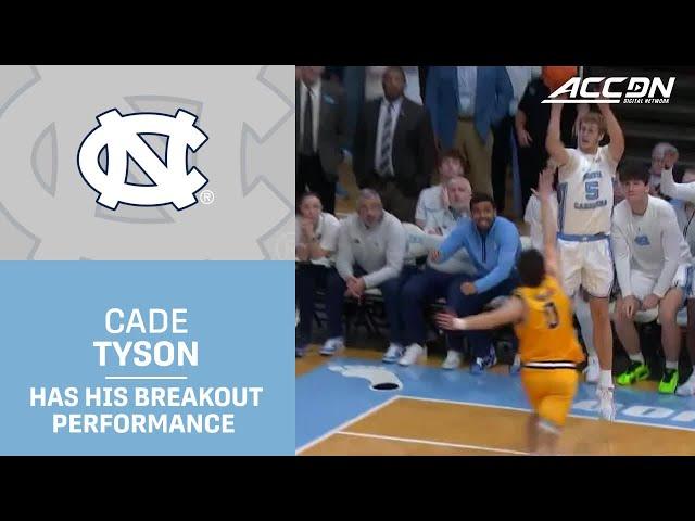 Cade Tyson Has His Breakout Performance In A UNC Uniform