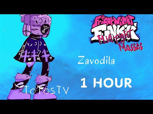‍️VS minus Ruv ZAVODILA 1 Hour Mid-Fight Masses Minus |  FNF 1 hour