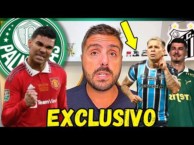 EXCLUSIVOCASEMIRO SERIA UMA BOA? | ROMULO POR SOTELDO O QUE HÁ DE VERDADE? | NOTÍCIAS DO PALMEIRAS