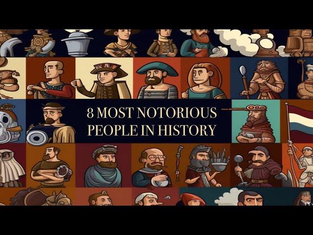 Top Eight Most Notorious People From History!