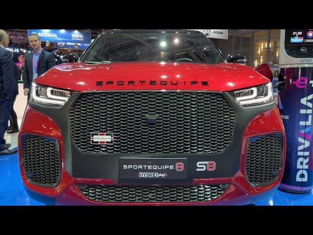 2023 SportEquipe 8 Plug-In-Hybrid -  Exterior and Interior Walkaround - 2022 LA Auto Show