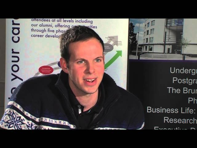 Brunel Business School - Business and Management Student on Work Placement - Chirs