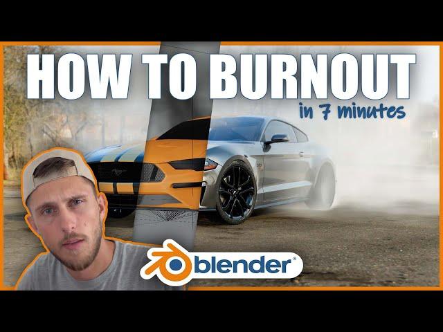 How to BURNOUT in Blender the EASY way!