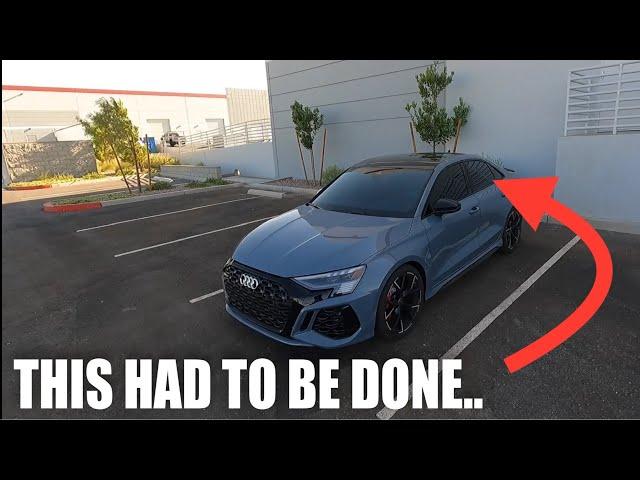 My NEW 2024 Audi RS3 First "Mod” + Future Plans!