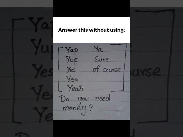 Answer this 