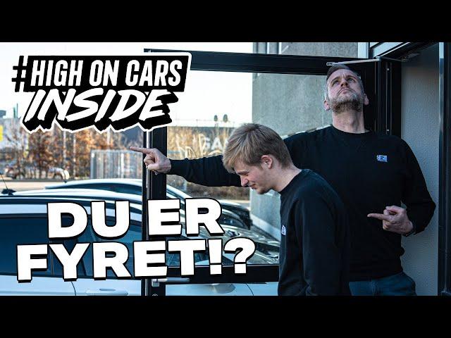 Lærling, du er fyret! Køretur med Niels og Lauge-lærling | High on Cars - Inside