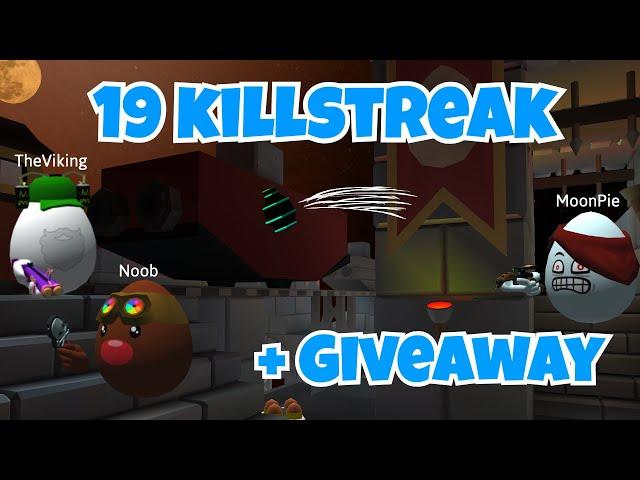 19 killstreak ft. MoonPie + Giveaway in Shell Shockers | by Blue Wizard Digital