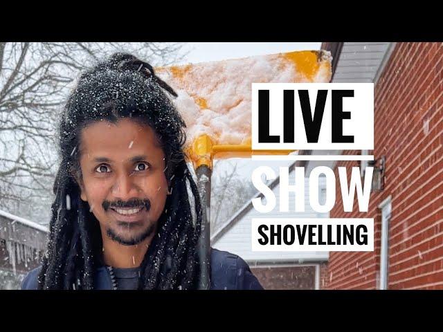 Snow shovelling live!