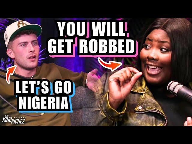 WHITE MAN Wants To Move To NIGERIA But Doesn't Know The DANGERS