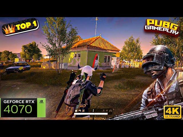 TOP 1 PUBG PC | INTENSE 4K ACTION GAMEPLAY | PUBG BATTLEGROUNDS