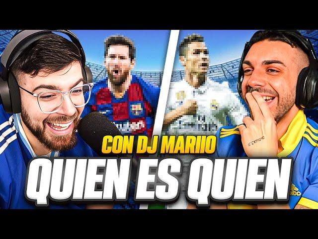 ¿QUIÉN ES QUIÉN? LA COBRA vs @DjMaRiiO . ADIVINA EL JUGADOR DE FÚTBOL