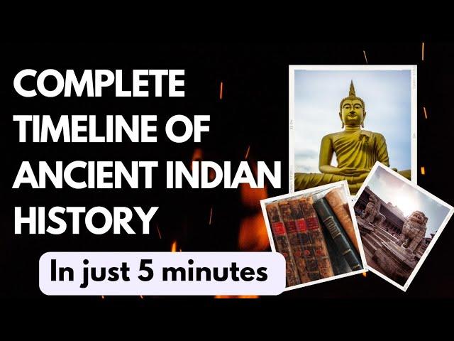 Complete timeline of Ancient Indian History || History|| Guriya Mishra