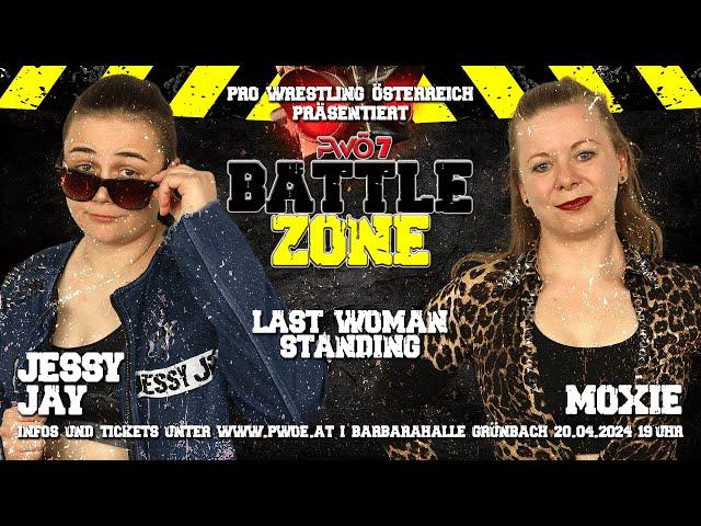 LAST WOMAN STANDING MATCH: Jessy Jay vs. Moxie | PWÖ Chapter 7: Battle Zone 20.04.2024