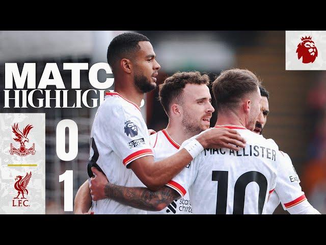 Crystal Palace vs Liverpool | Match Highlights: Diogo Jota WINNER!