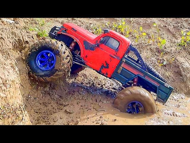 Remote Control MONSTER Truck Crazy MUD Racing