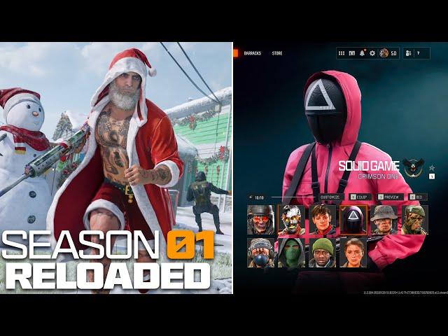 NEW Black Ops 6 Squid Game CROSSOVER Event, Holiday Operator Bundles, &.. (Season 1 Reloaded Update)