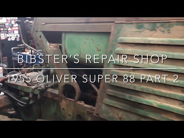 1955 Oliver super 88 part 2 hydraulic pump removal and shifter issues