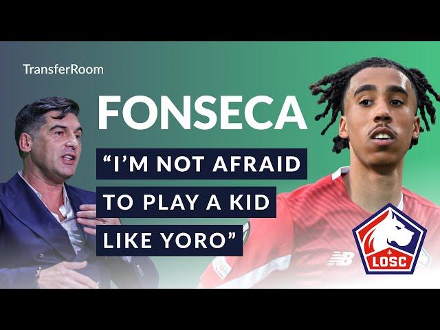 Paulo Fonseca: How I Bring Through Young Players Like Leny Yoro