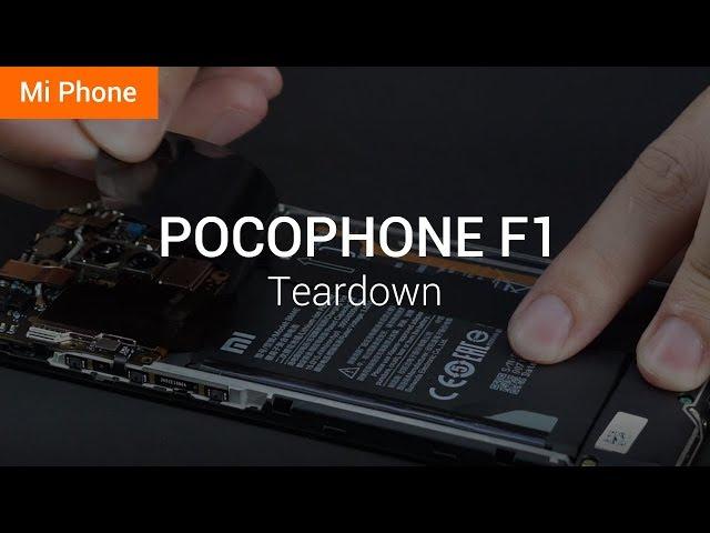 POCOPHONE F1: Teardown |  Take a ride with the #MasterOfSpeed