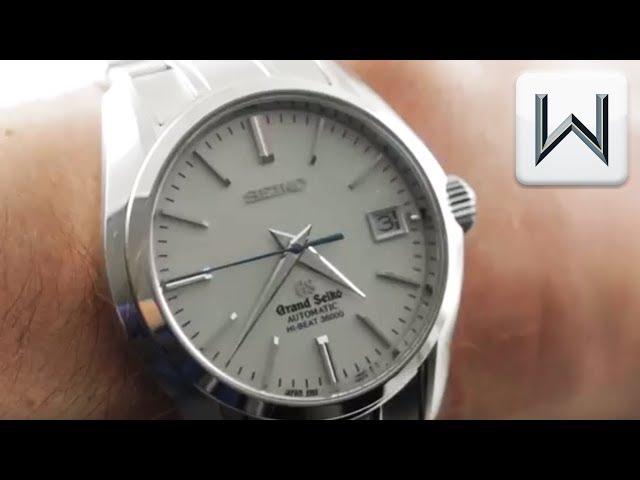 Grand Seiko Hi-Beat 36000 (SBGH001) Luxury Watch Review