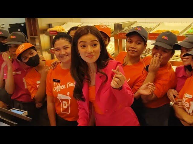 Belle Mariano #DonBelle | Coffee Day at  Dunkin' United Mandaluyong City