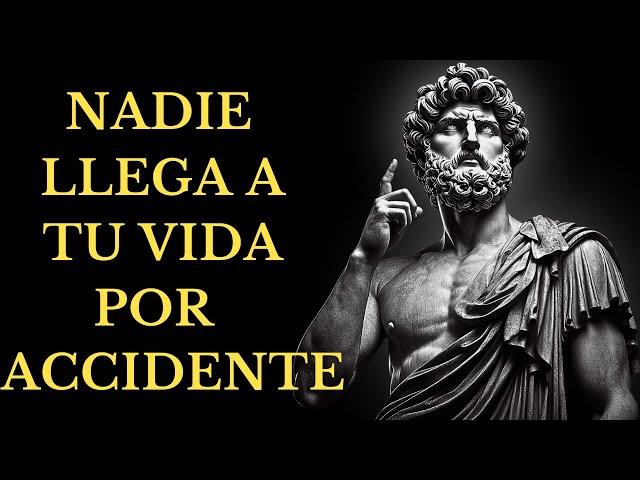 Las personas NUNCA llegan a nuestras vidas por Casualidad  13 LECCIONES DE ESTOICISMO