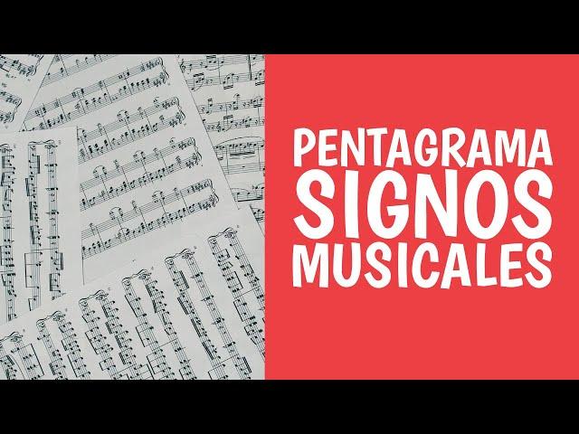 El Pentagrama y los Signos Musicales [¡Muy Fácil!]