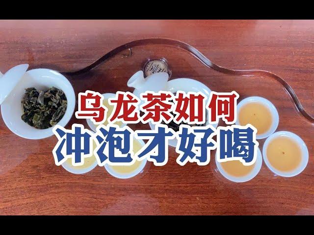 乌龙茶如何冲泡才更好喝？掌握以下技巧，茶叶新手秒变高手 #tea #tealovers #teatime  #greentea #茶 #茶爱好者 #喝茶时间 #绿茶