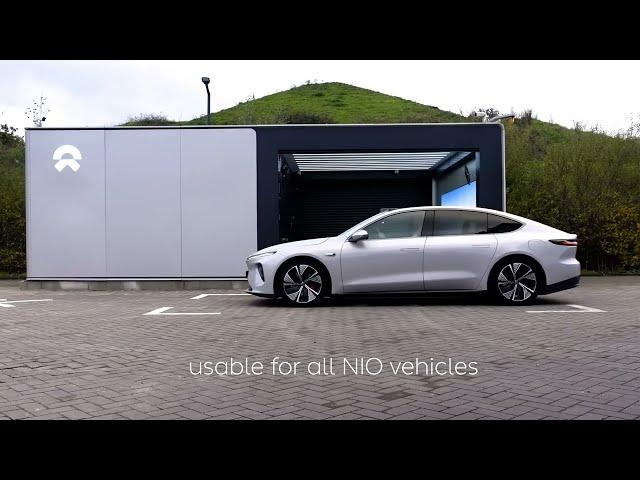 NIO Power Swap Station opening - Tilburg 2022