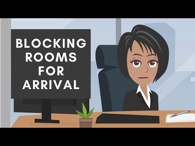 Blocking rooms for arrival at Front office | Training for hotels by Hoteltutor.com