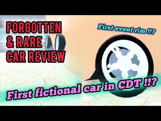 Roblox CDT Forgotten & Rare Car Review | The first fictional car in CDT !!?