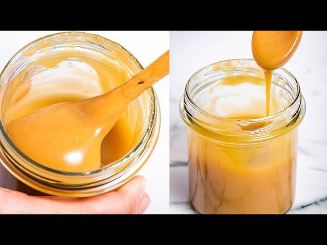 Easy Keto Caramel Sauce - 3 ingredients - 1g net carbs per serving