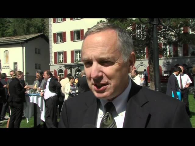 Nicolas MIchel, Board Member of Zermatt Summit Foundation - Interview at Zermatt Summit 2012