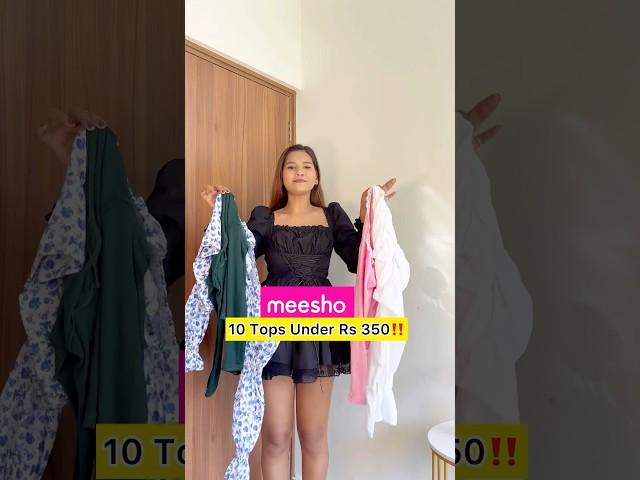 Meesho 10 tops #meeshoapp #haul #meesho #meeshohaul #meeshofinds