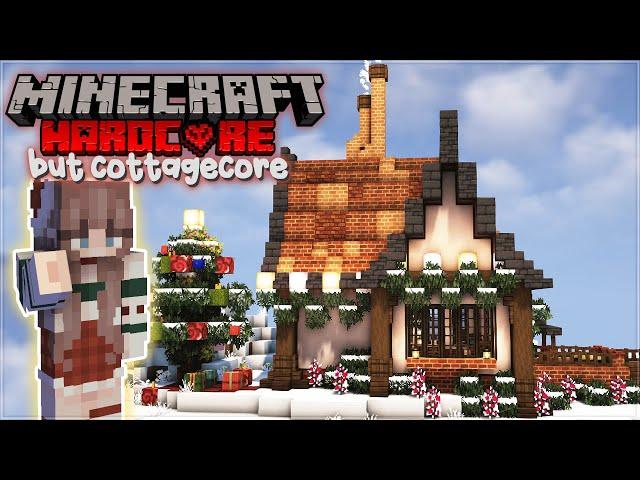 I built the Coziest Christmas Cottage in Hardcore Minecraft | Ep. 6 - 1.19 Hardcore but Cottagecore