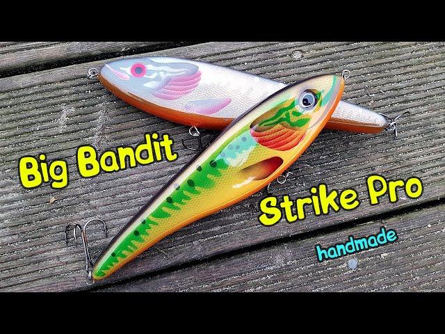 DIY Big Bandit jerkbait! Water test + COMPETITION